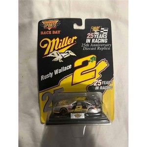 Race Day Rusty Wallace 1996 #2 Miller 25th Anniversary T-Bird NASCAR 1:64